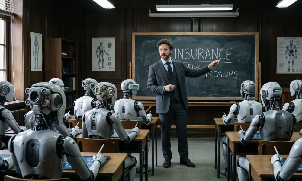 AI and the Insurance Industry: The Professionals Training Their Replacements