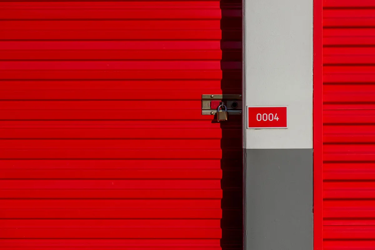 self-storage facility exterior