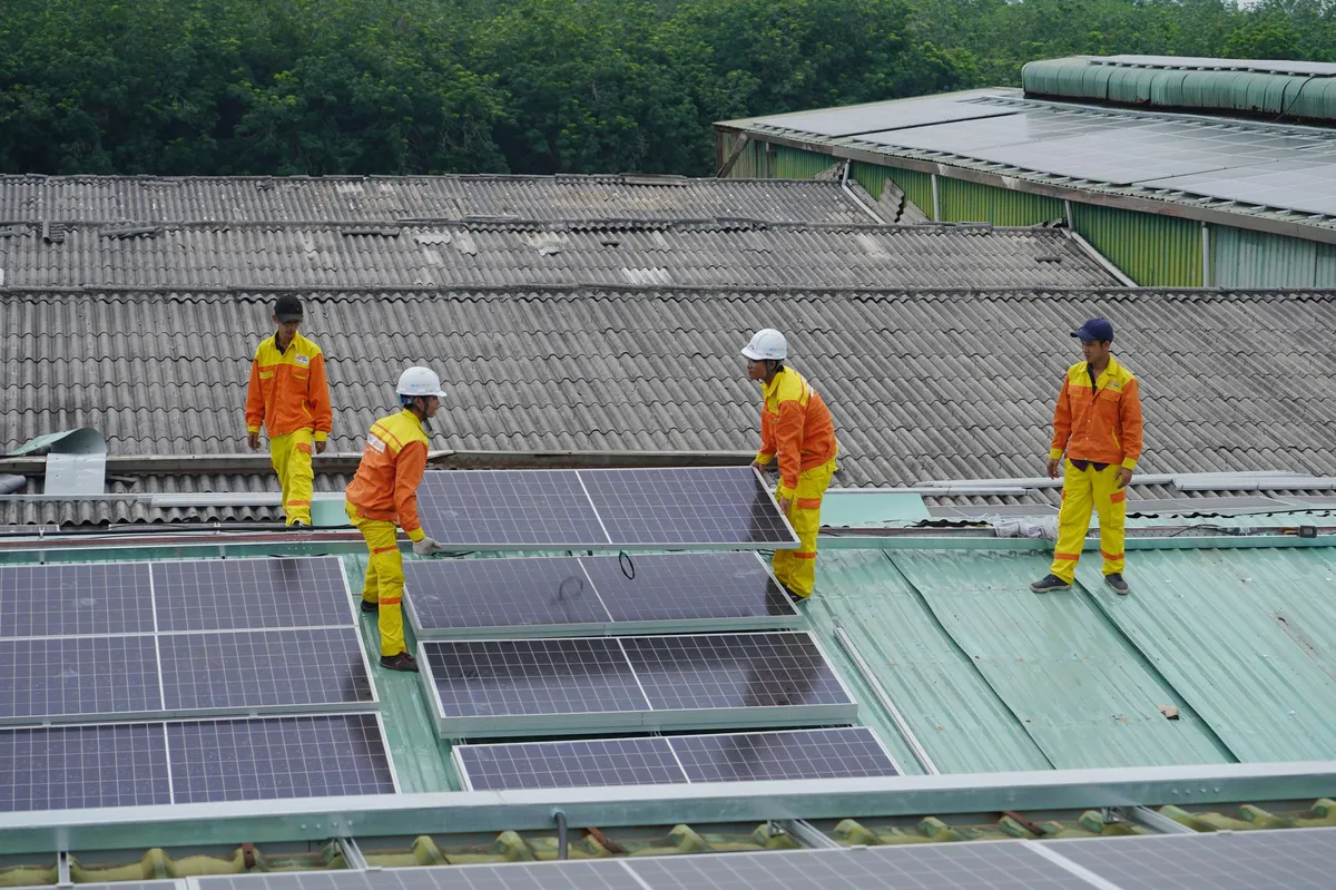 solar energy installation