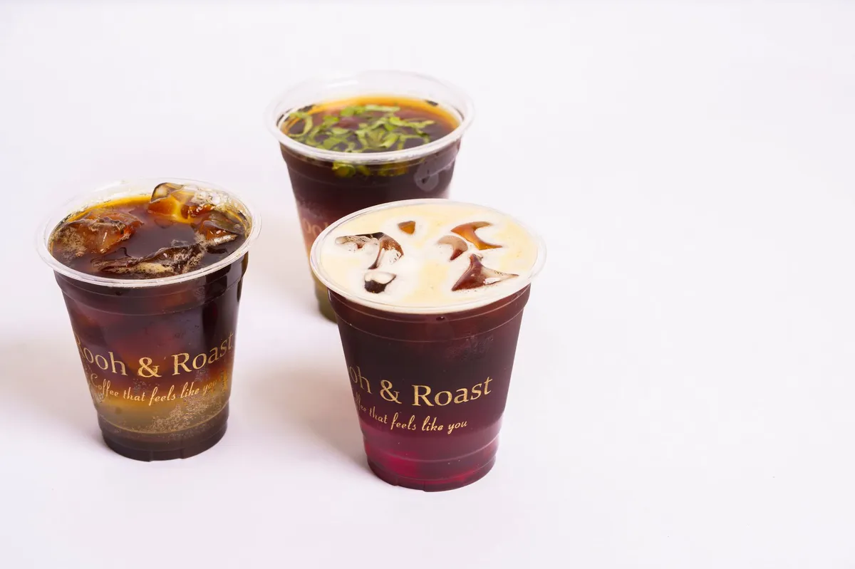 cold brew coffee display