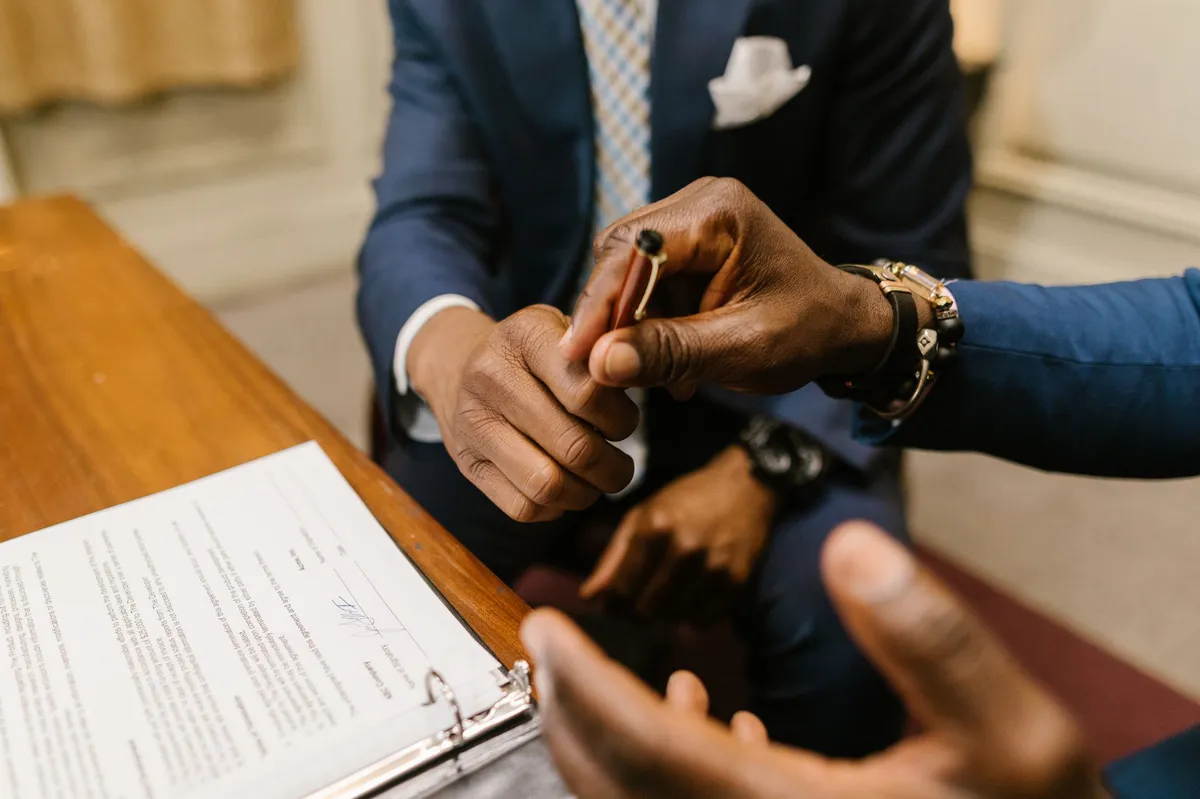 business acquisition signing