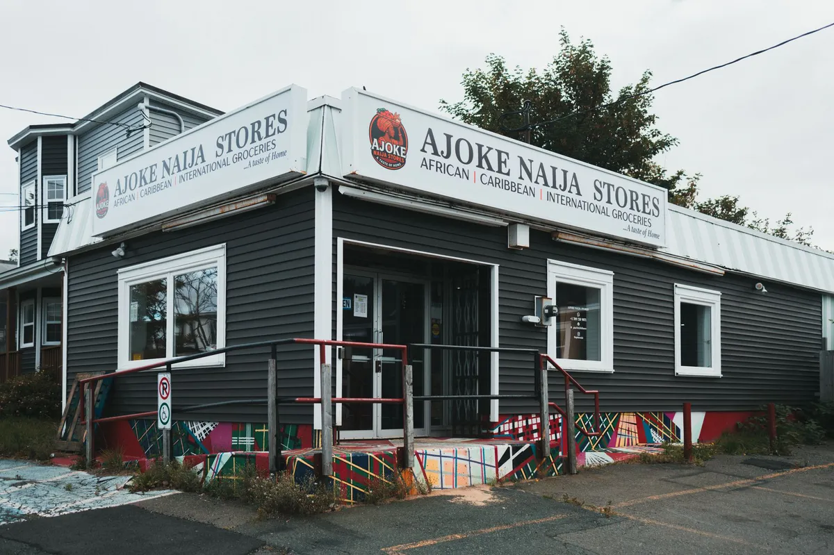 grocery store exterior