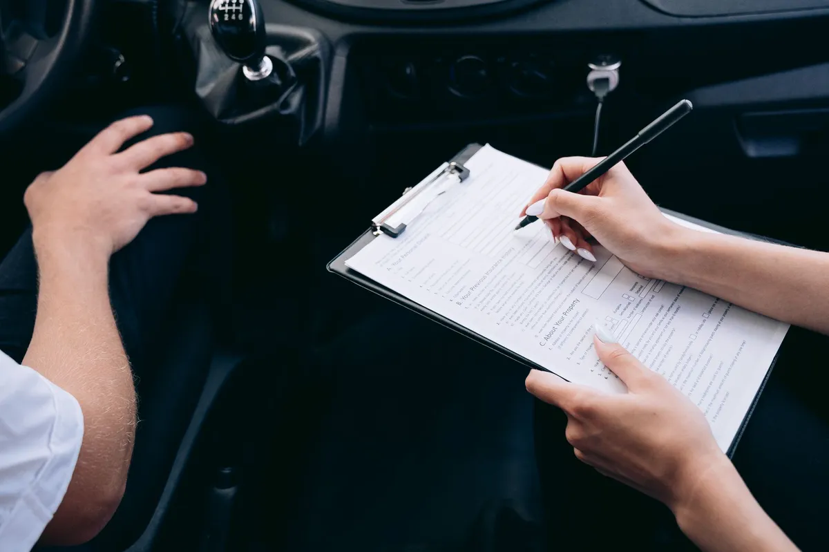 car insurance paperwork