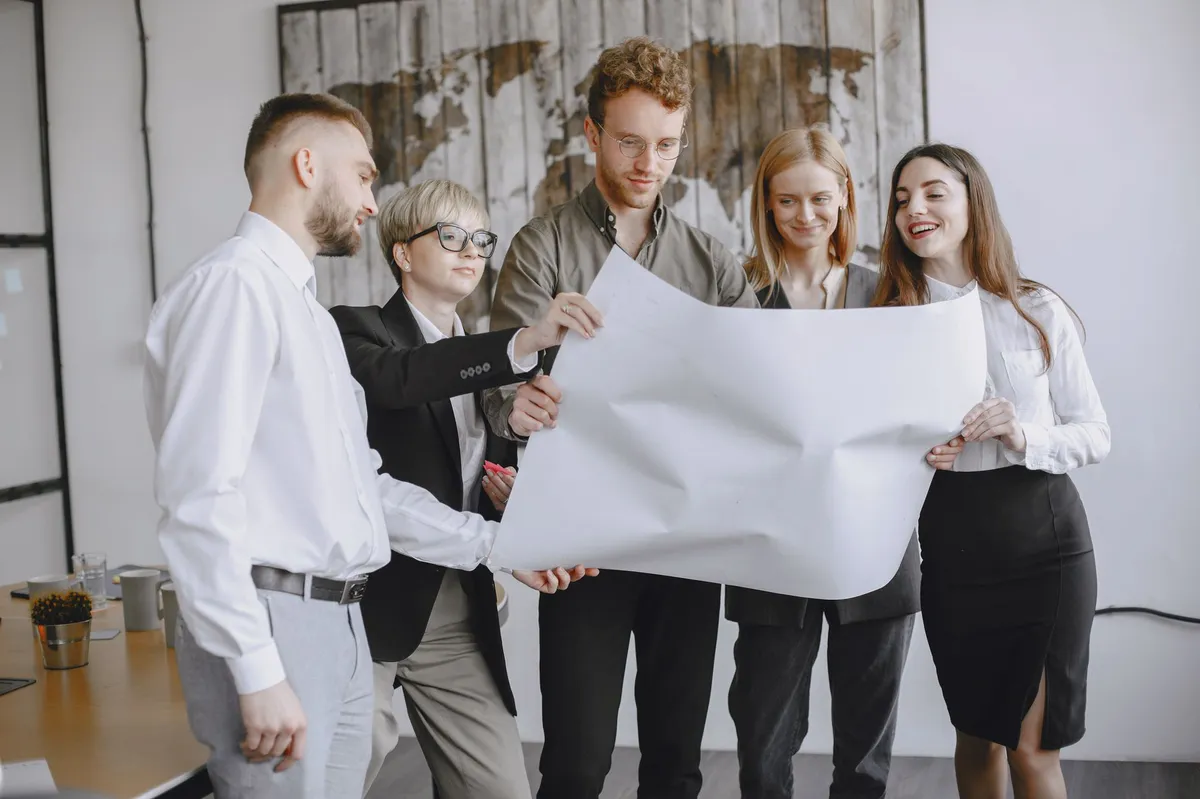 corporate team planning