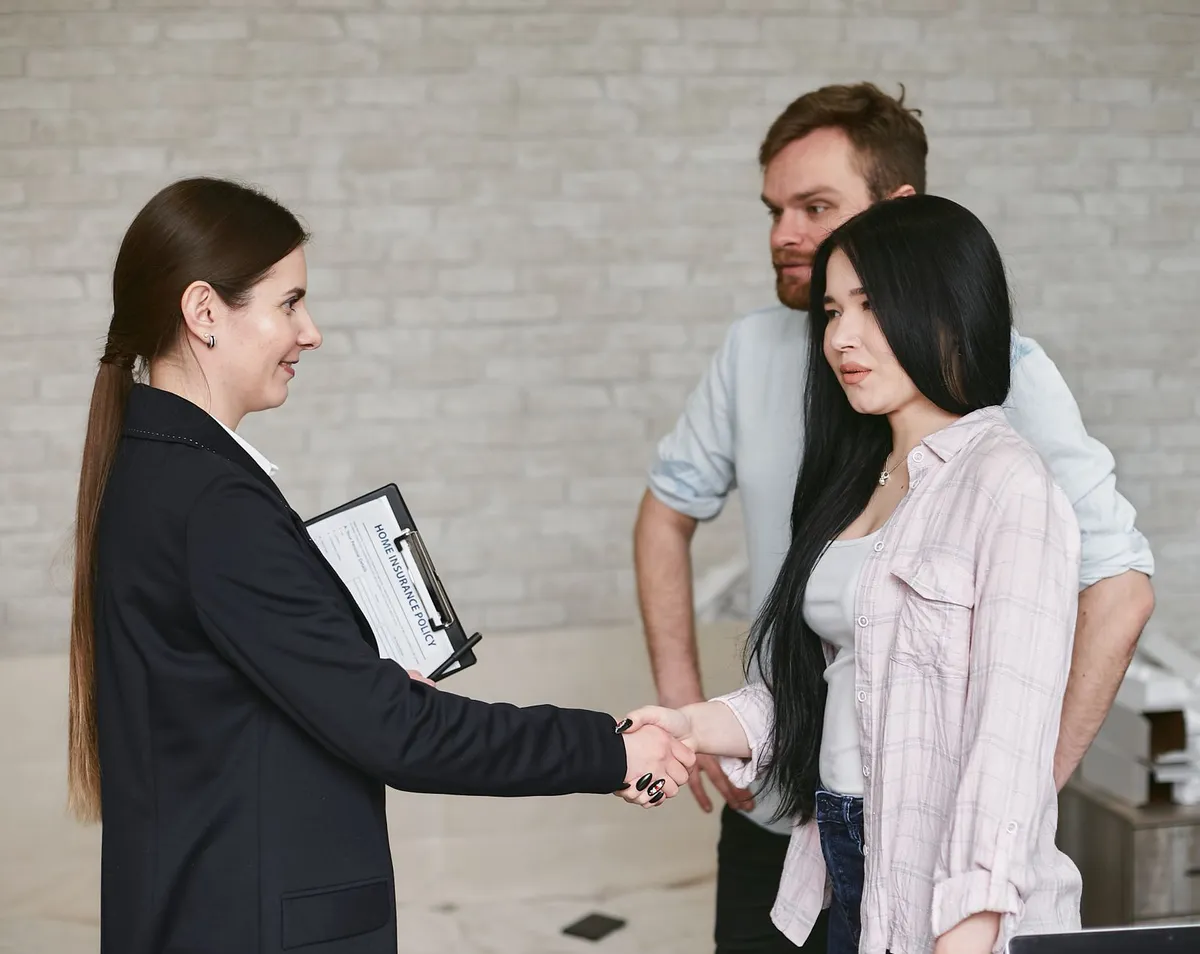 insurance professionals in office