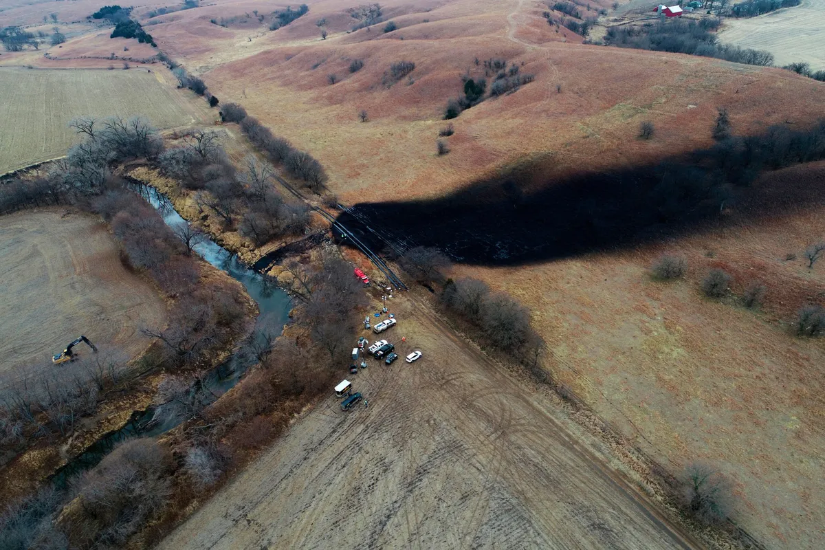 Keystone Pipeline Operator Faces $26.9M Penalty for Kansas Spill