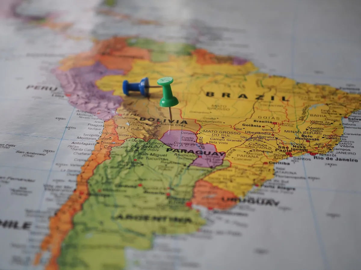 Latin America map insurance