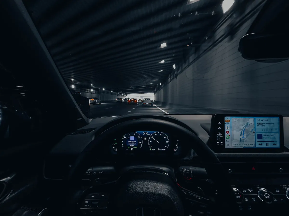 car dashboard technology