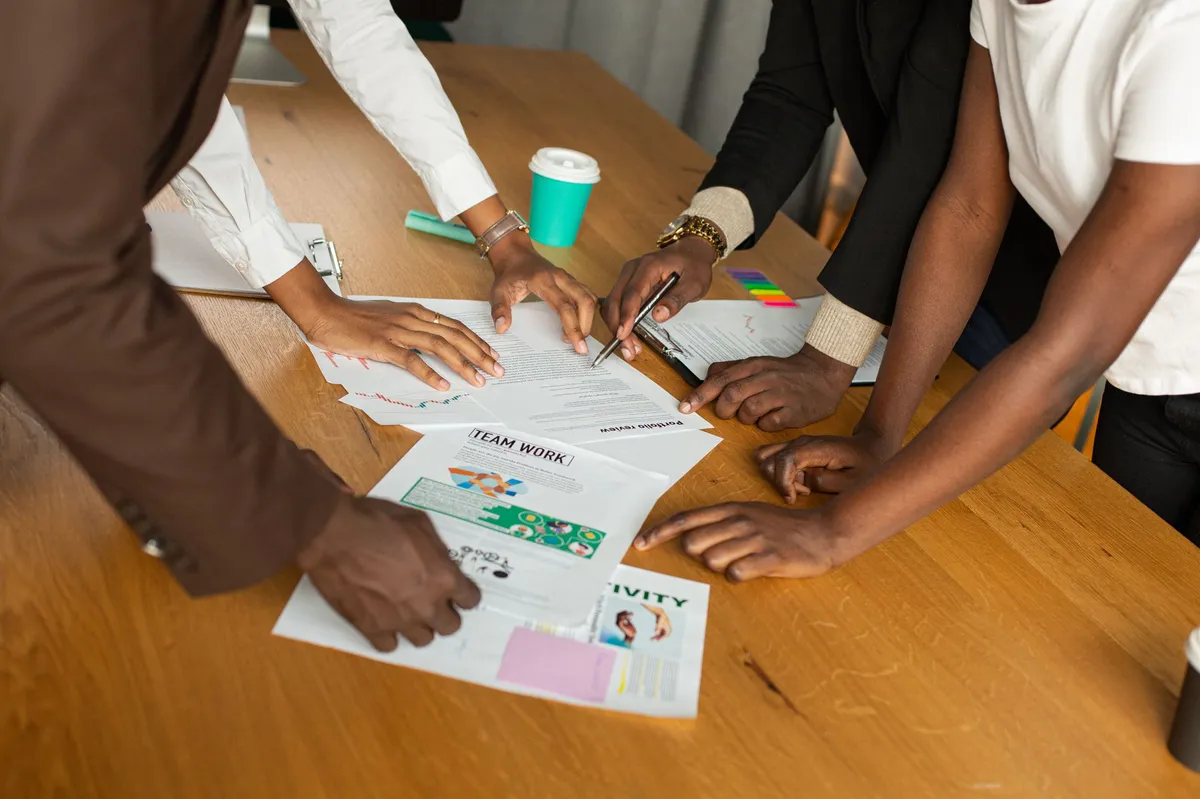 underwriting process teamwork