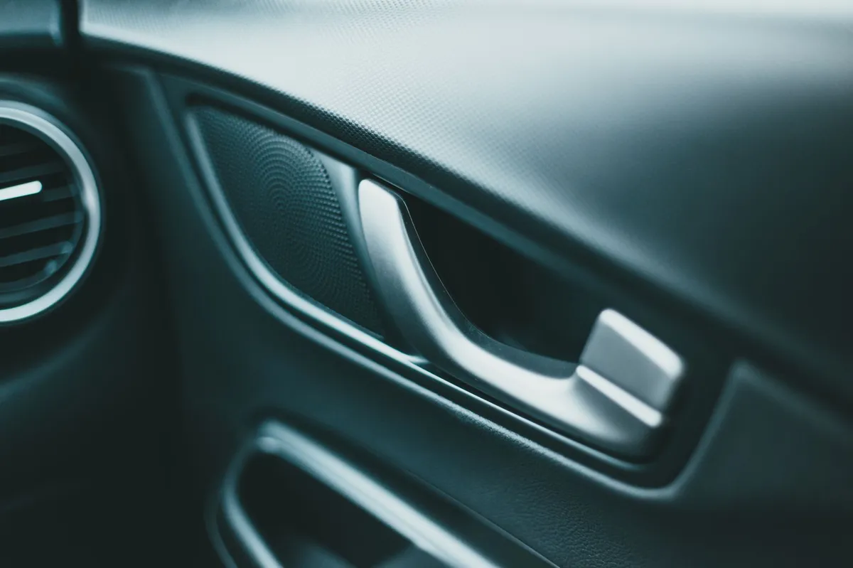 modern car door mechanism