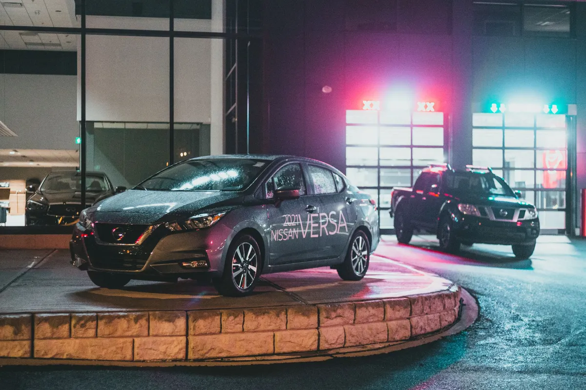 Nissan dealership service center