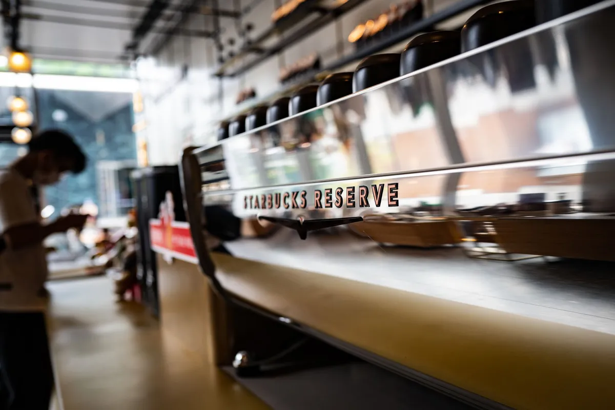 Starbucks store interior