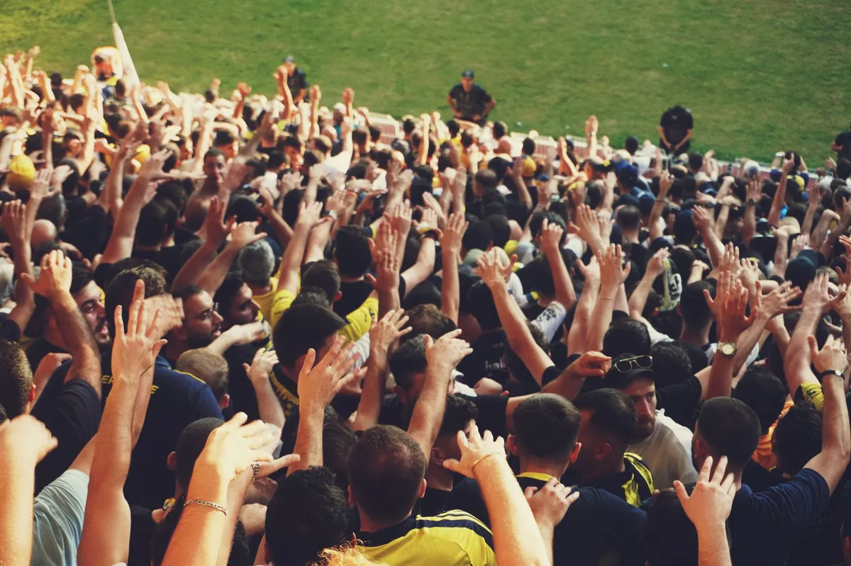 stadium crowd cheering