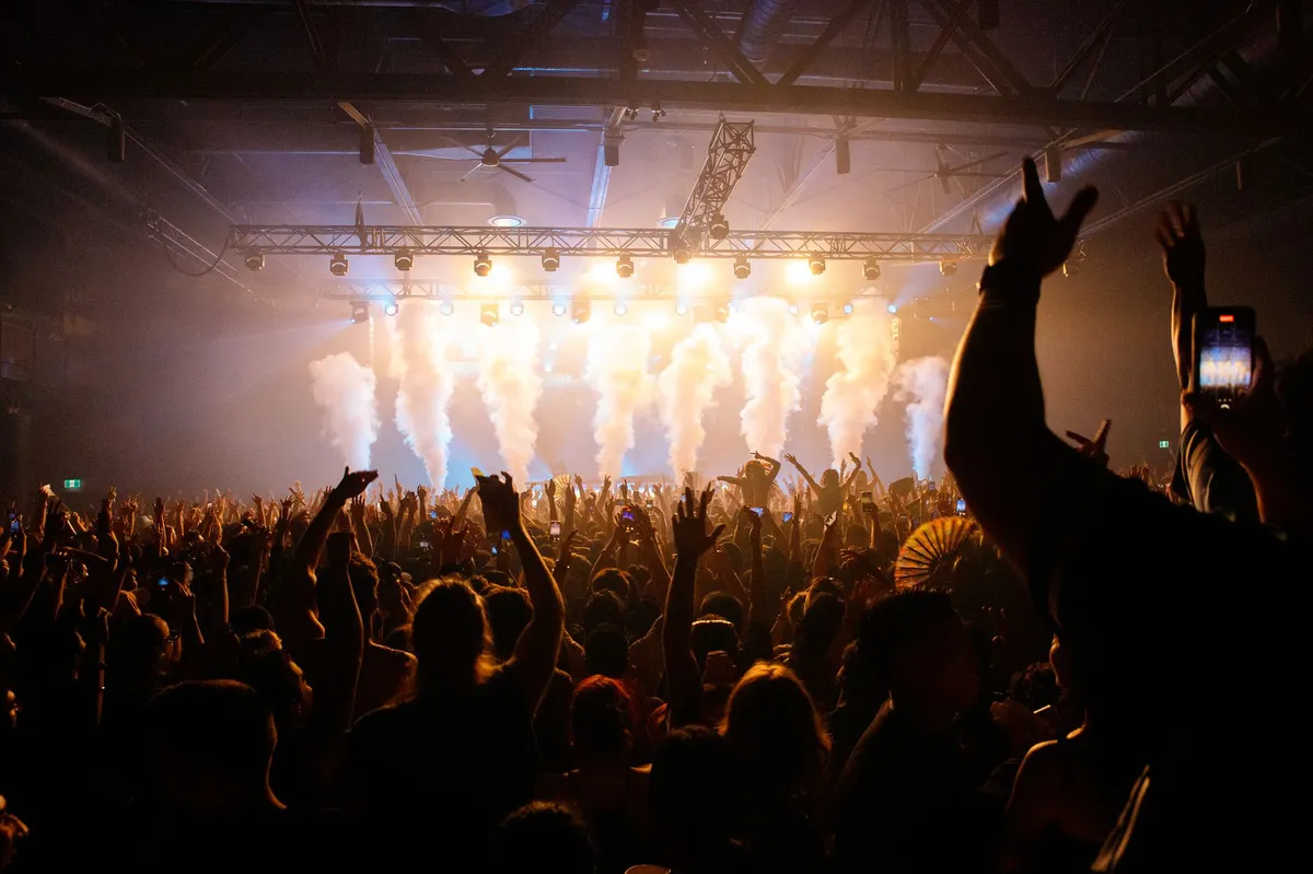 live event crowd