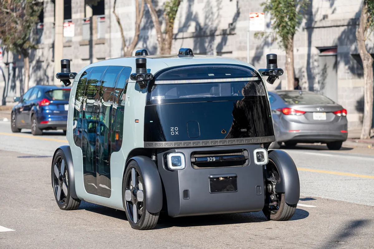 Amazon's Zoox Launches Fare Structure for Driverless Taxis in Las Vegas