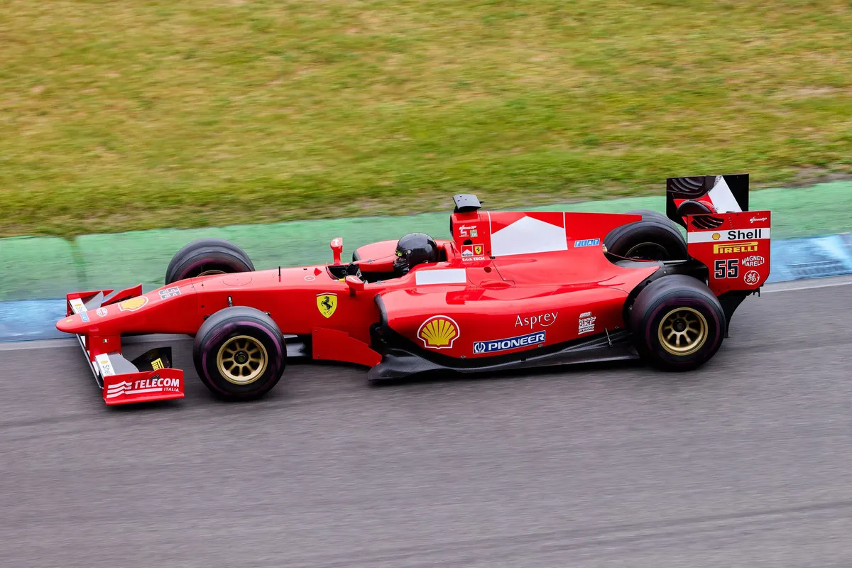 Formula 1 car racing