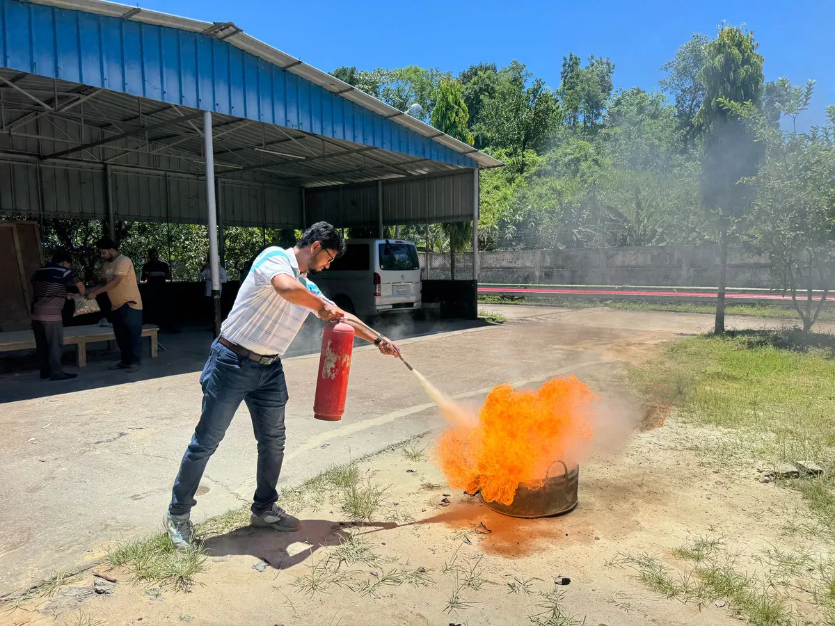 community fire safety workshop
