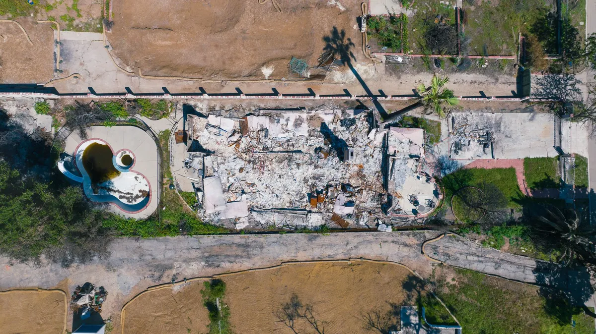 California wildfire aftermath