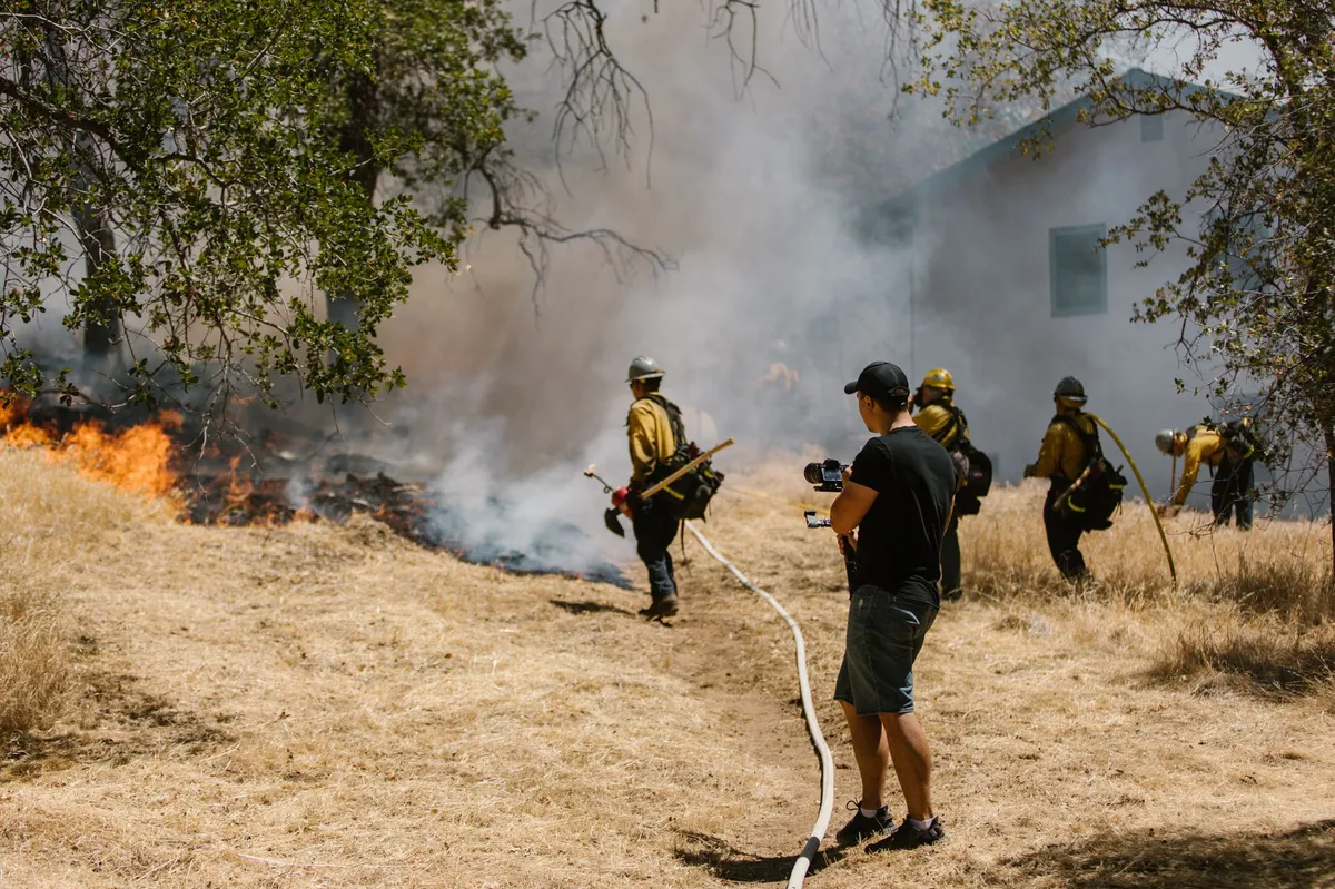 firefighters battling wildfires
