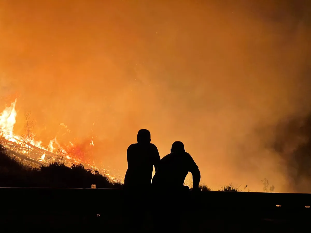 community meeting on wildfire safety