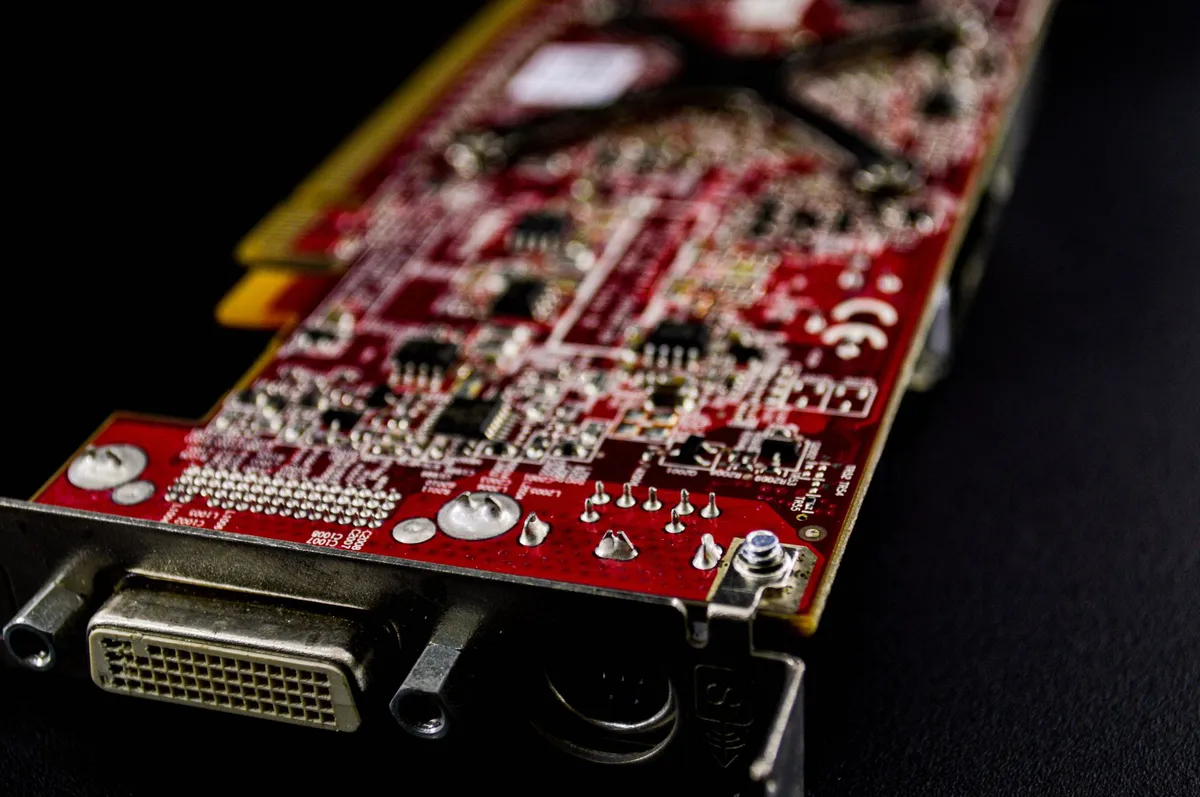semiconductor technology closeup