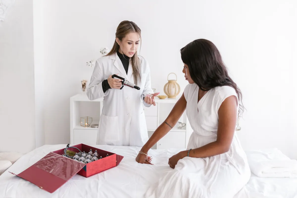 patient treatment session