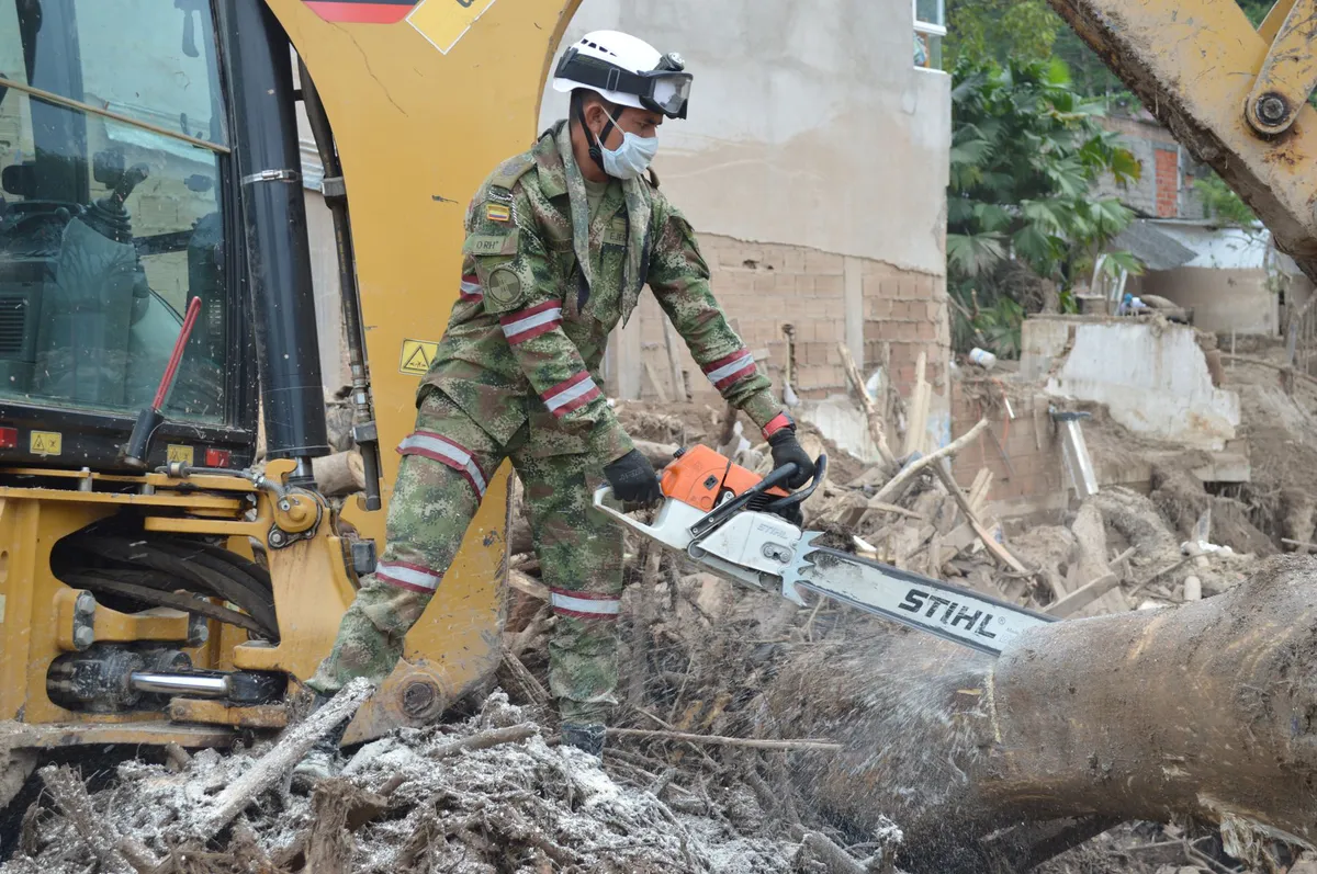 rescue operations in Colombia