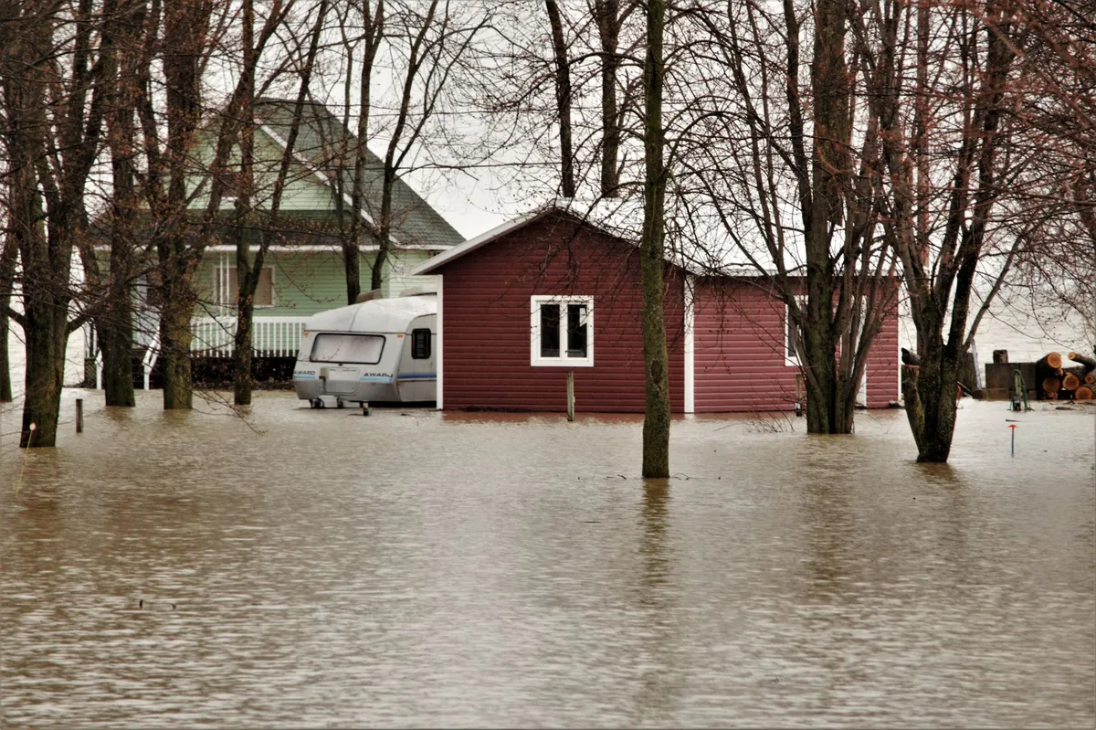 flooded home aftermath