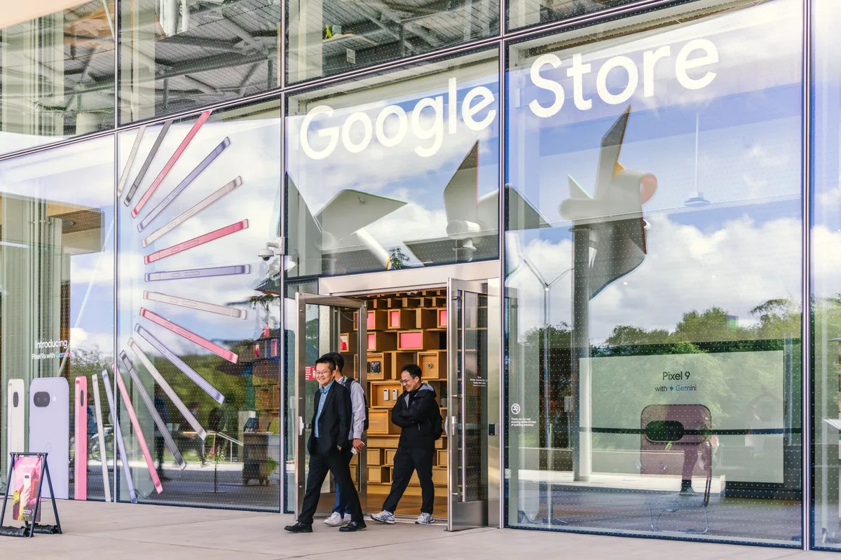 Google headquarters signage