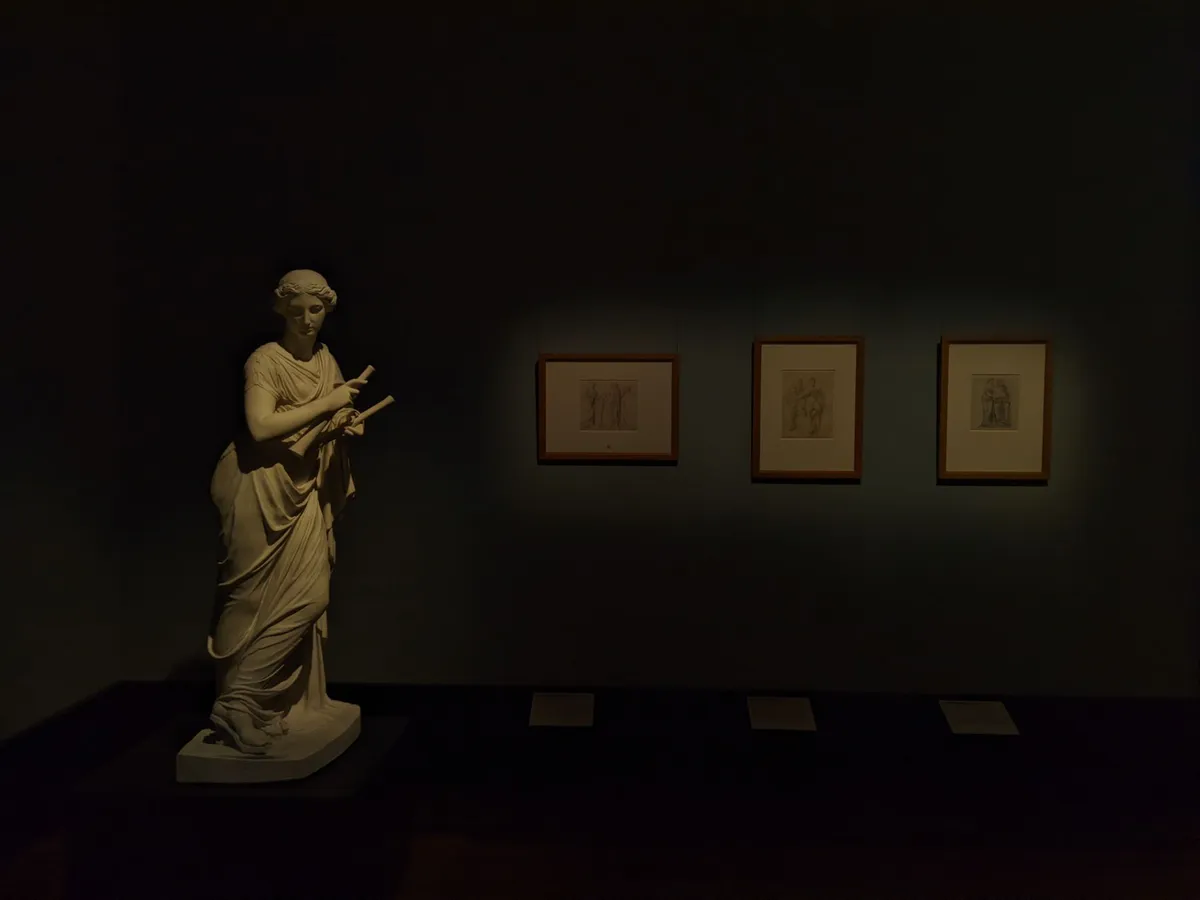 artwork in museum exhibition