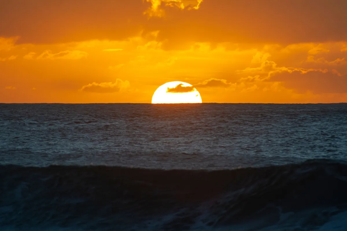 Pacific Ocean warming
