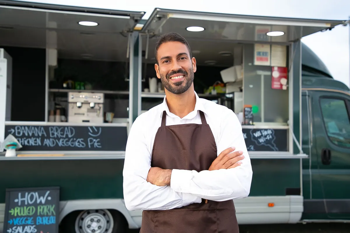 happy small business owner