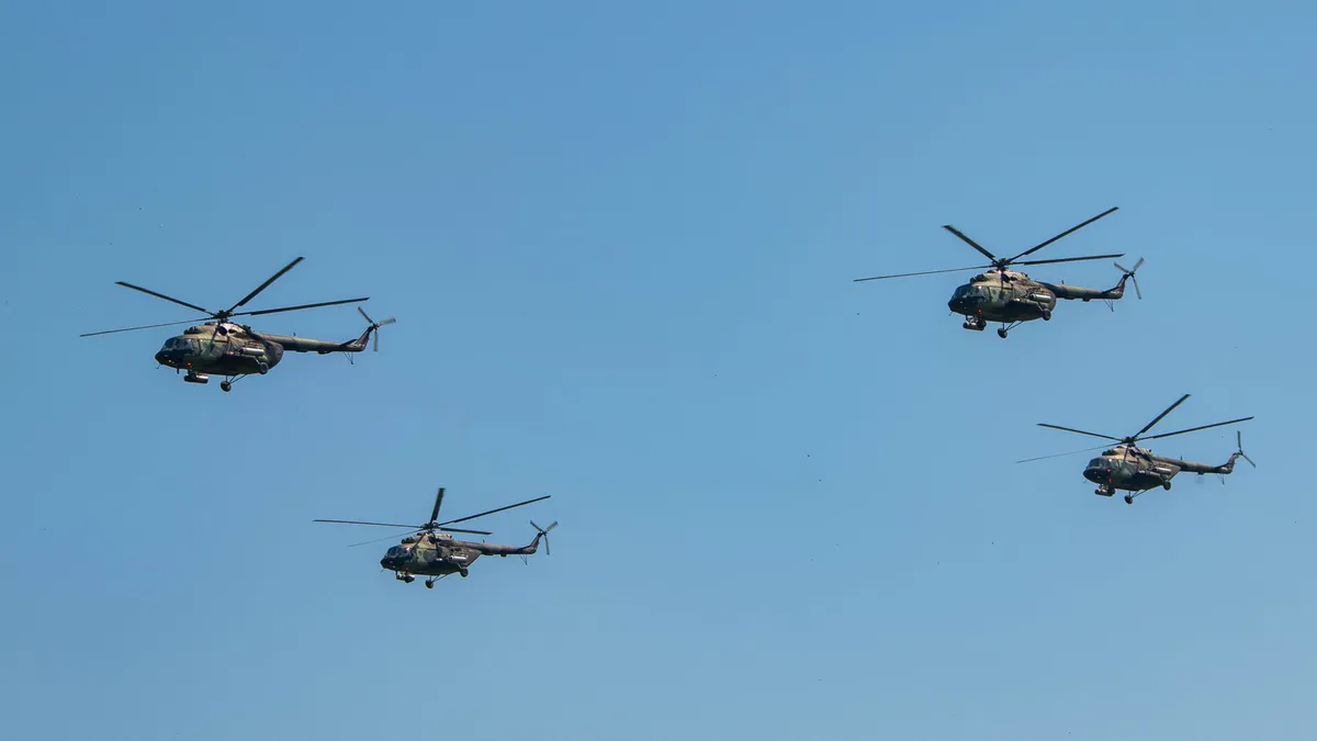 Iranian military exercise