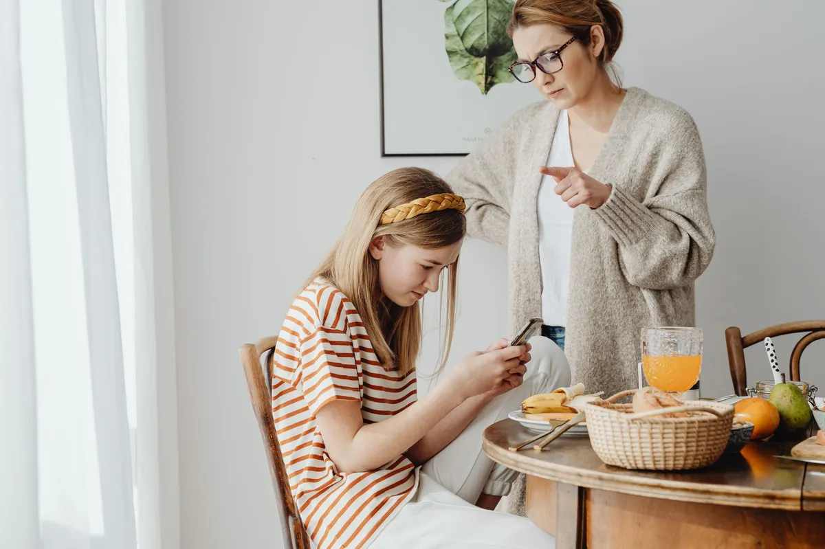 concerned parents with teenagers