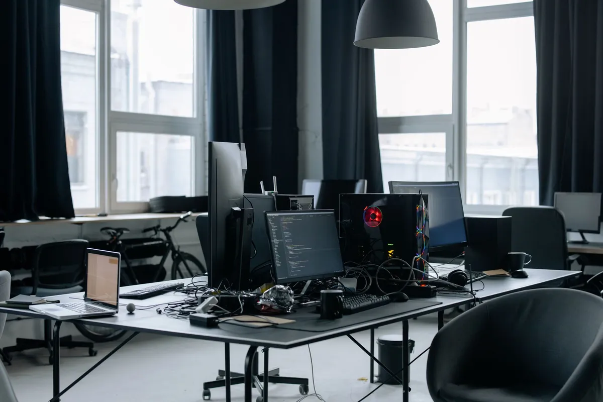tech company office interior