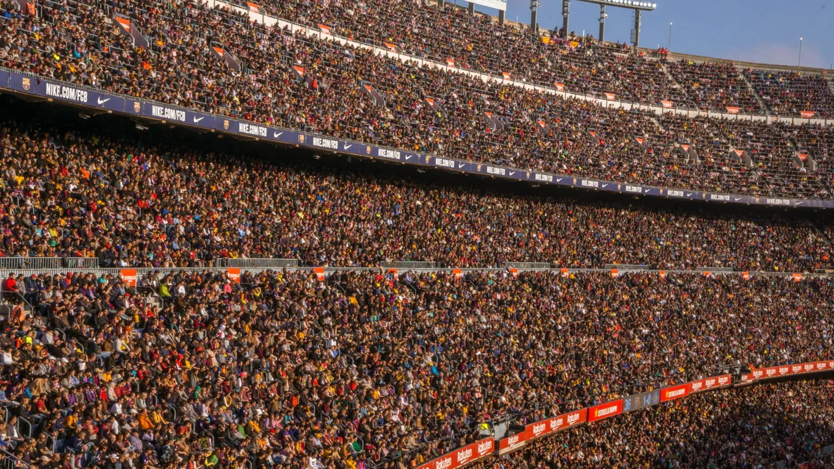 sports event crowd