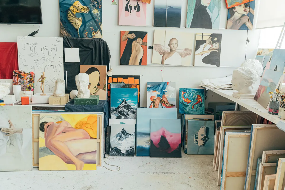 fine art in storage