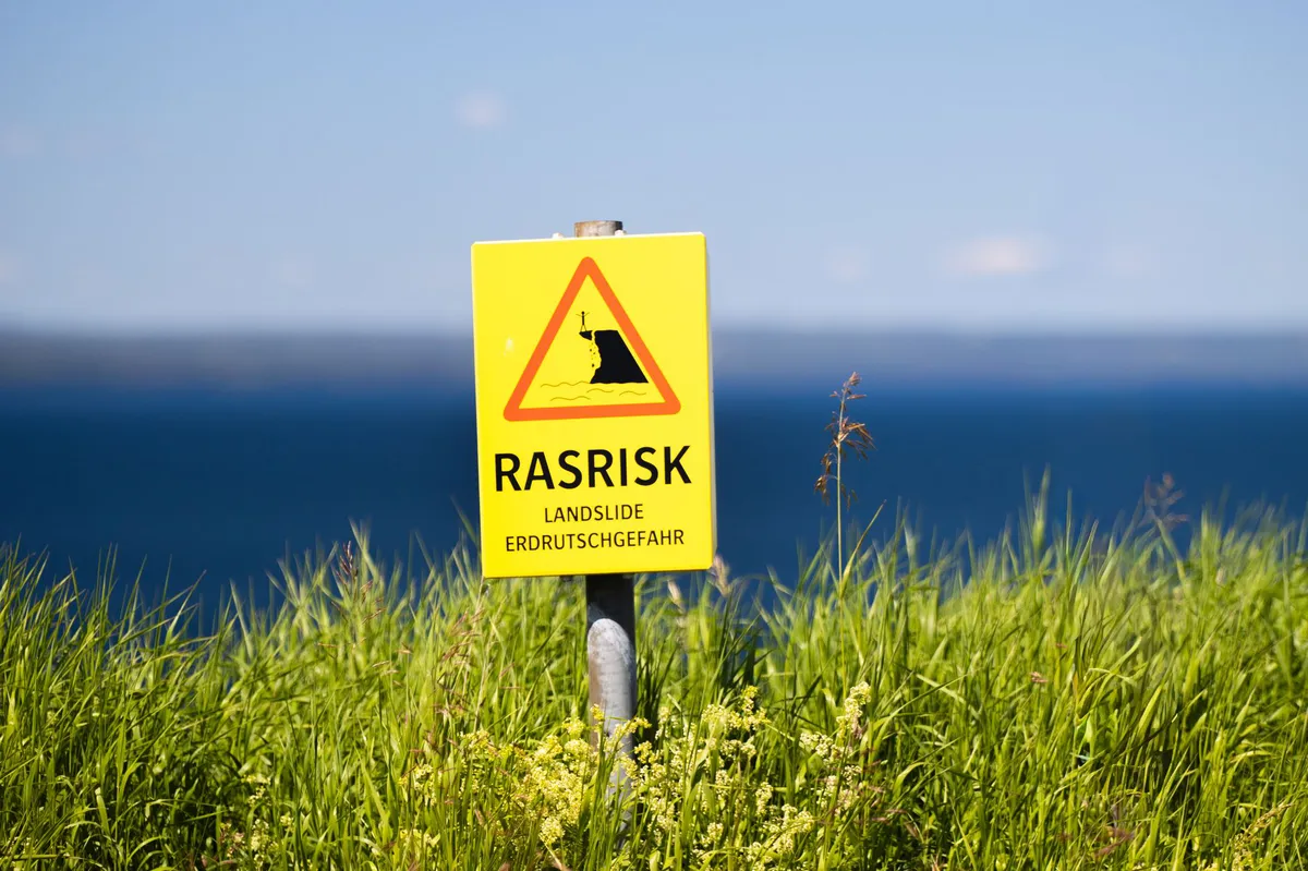 landslide risk map