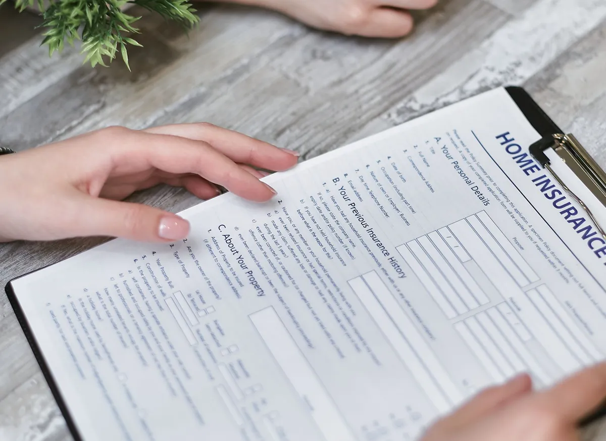 homeowners insurance paperwork