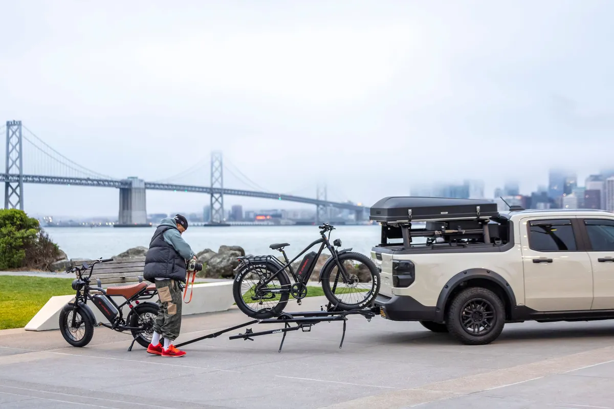e-bike crash scene