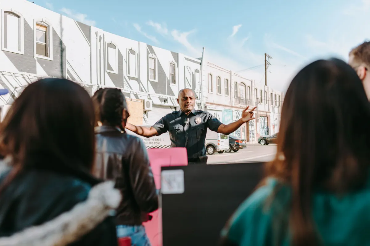 community meeting on street safety