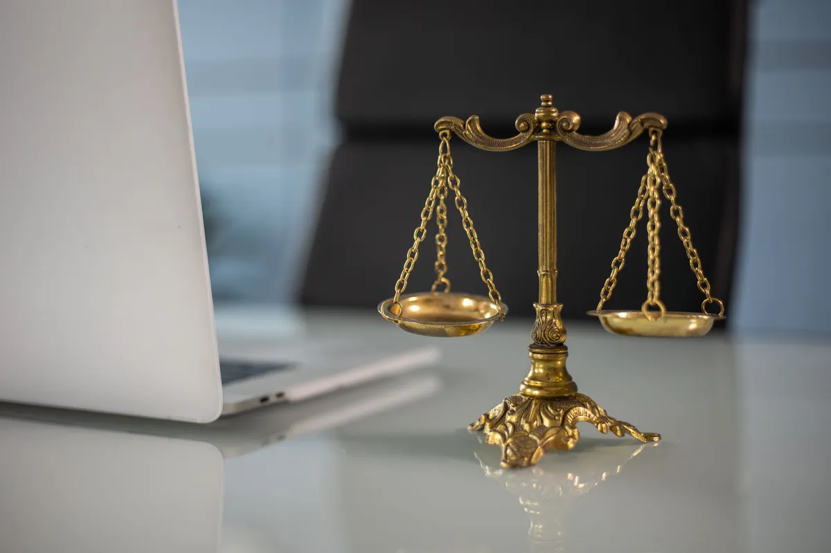 law and technology concept