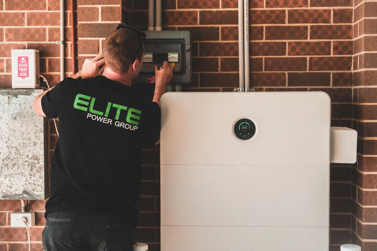 modern battery storage system