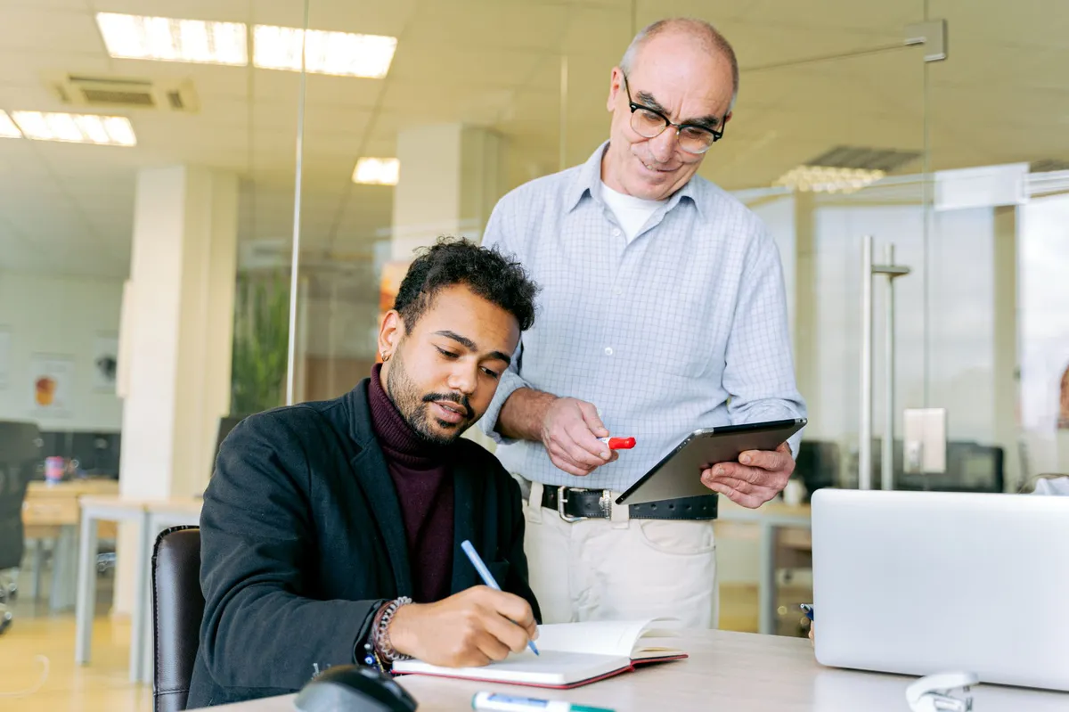 employee feedback session