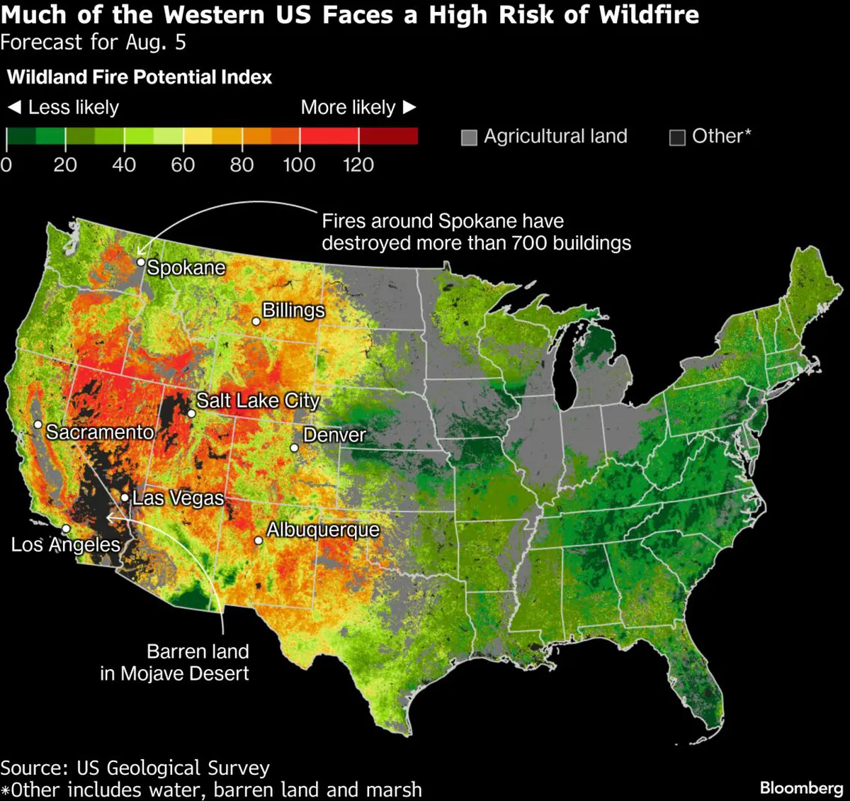 Rising Temperatures Fuel U.S. Wildfire Crisis: Understanding the Threat