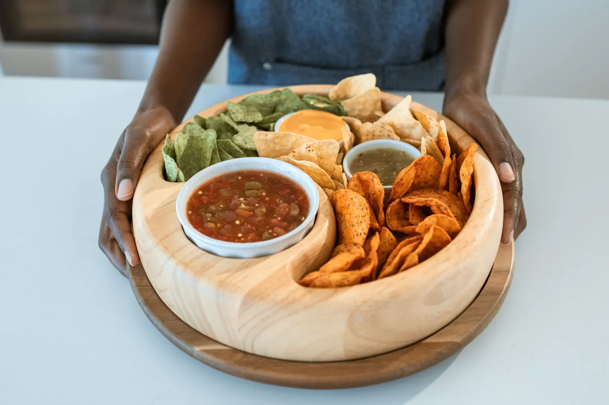salsa guacamole assortment