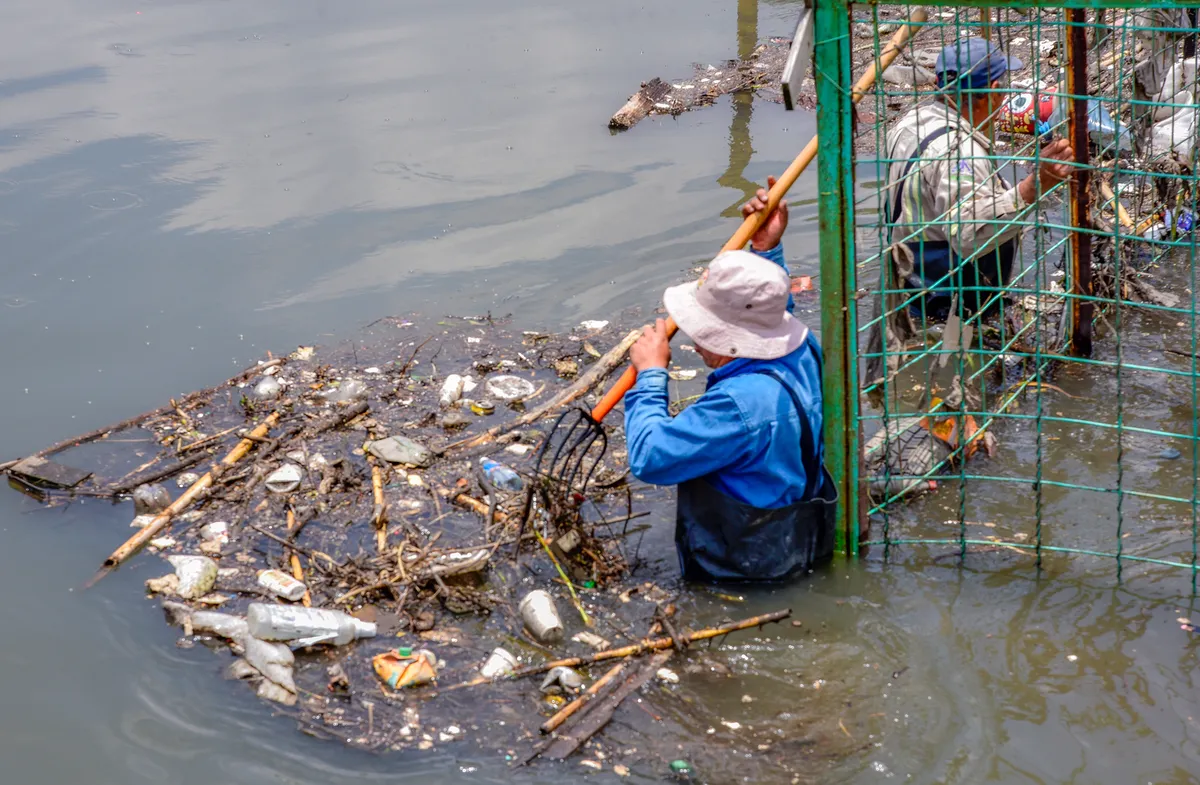 environmental cleanup operation