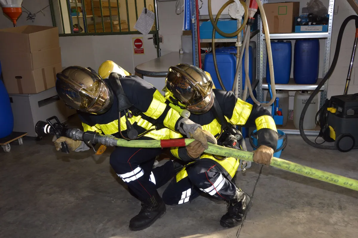 teamwork in firefighting