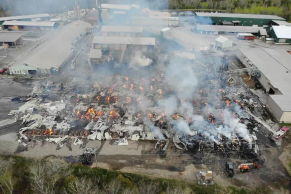 Tragedy at Maine Lumber Mill: Firefighting Tactics Linked to Explosion
