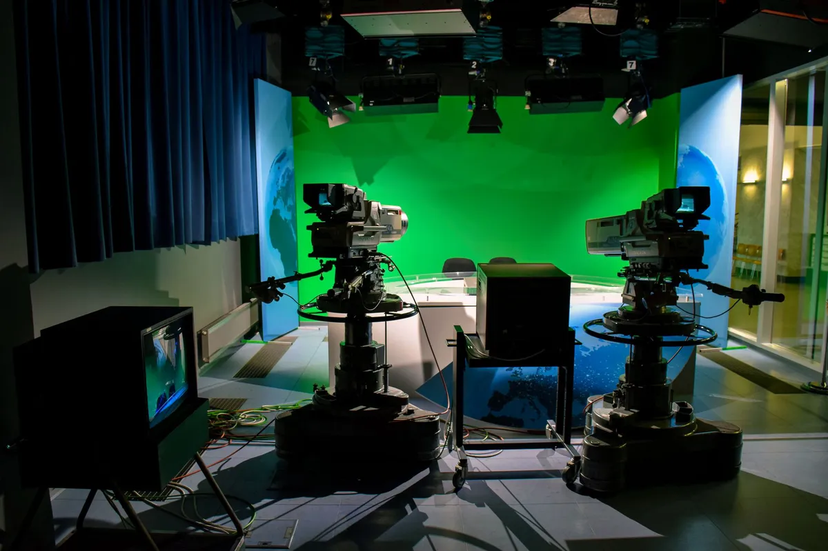 media broadcasting studio